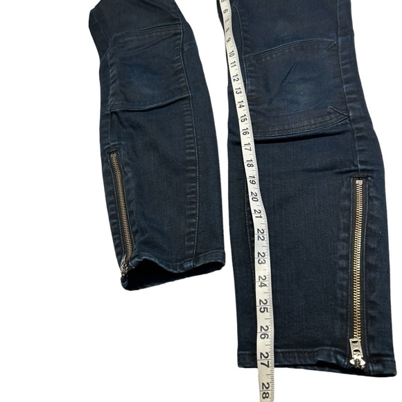 Madewell Skinny Skinny Zipper Ankle Jeans Sz 27 - Picture 10 of 14